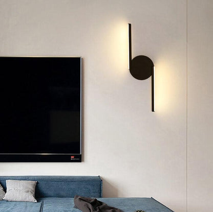 AluGlow – Contemporary LED Wall Lamp with Curved Aluminium 9
