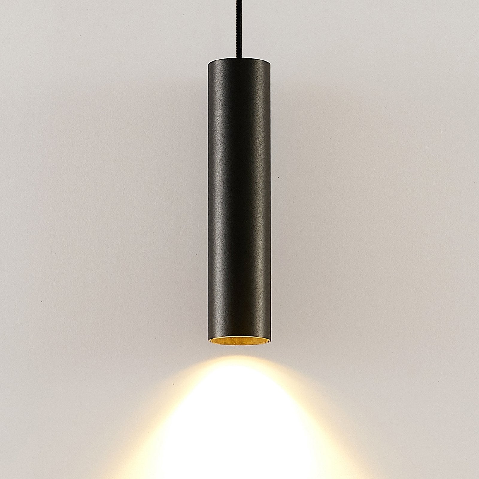 Modern Black Metal Pendant Lamp - Lusomart