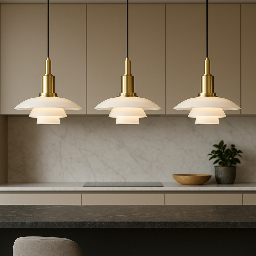 Aluris | 2/3-Head Danish Style Hanging Pendant Light 6