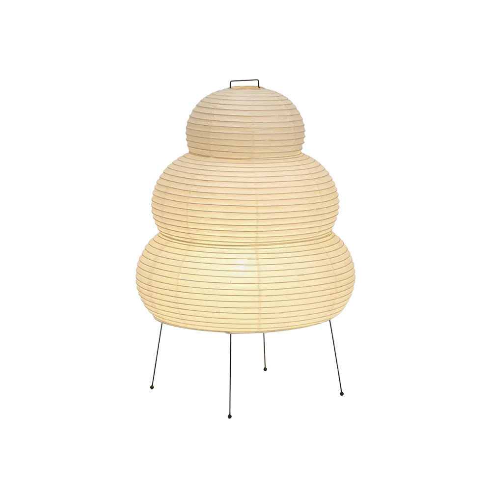 Alvora | Contemporary Rice Paper Table Lamp 6