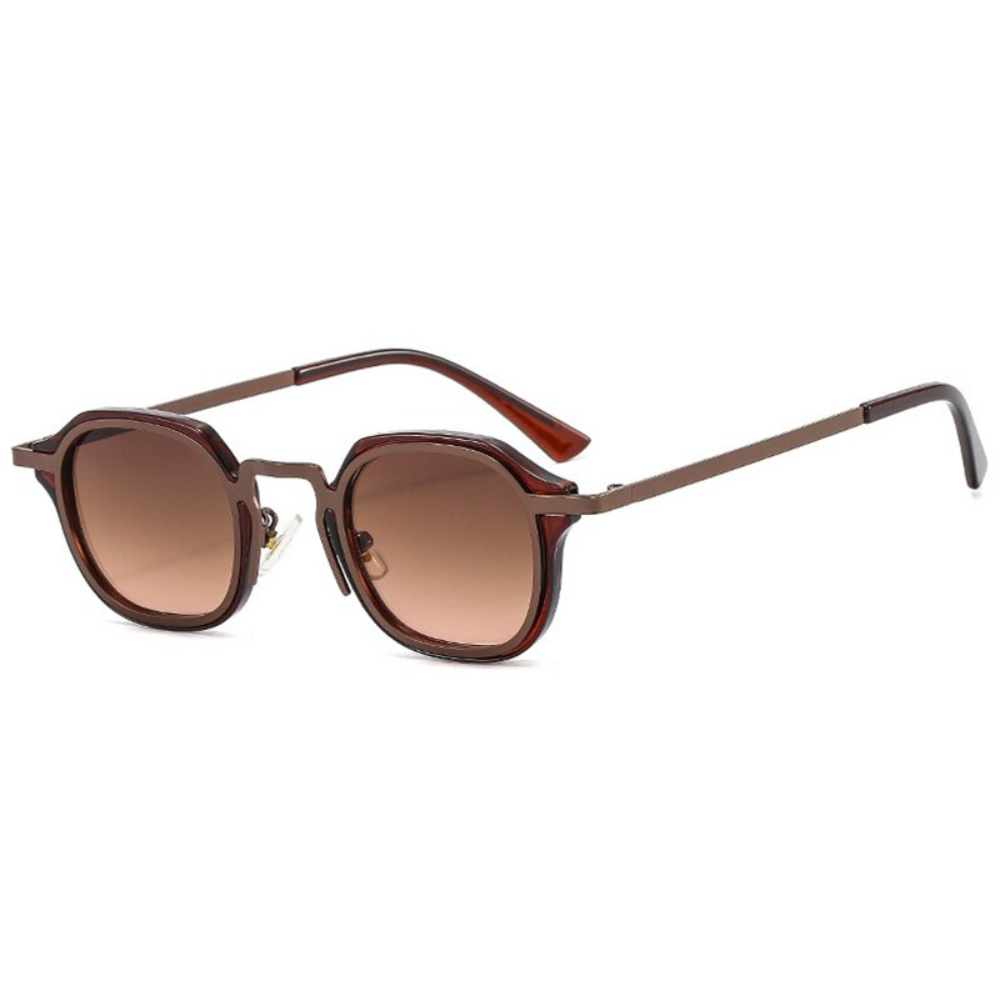 Trendy Men's UV Protection Tinted Sunglasses