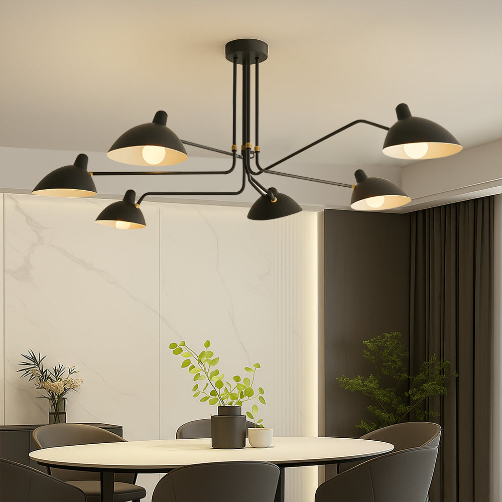 Ambilux | Contemporary Serge Mouille Ceiling Light for Modern Interiors 2