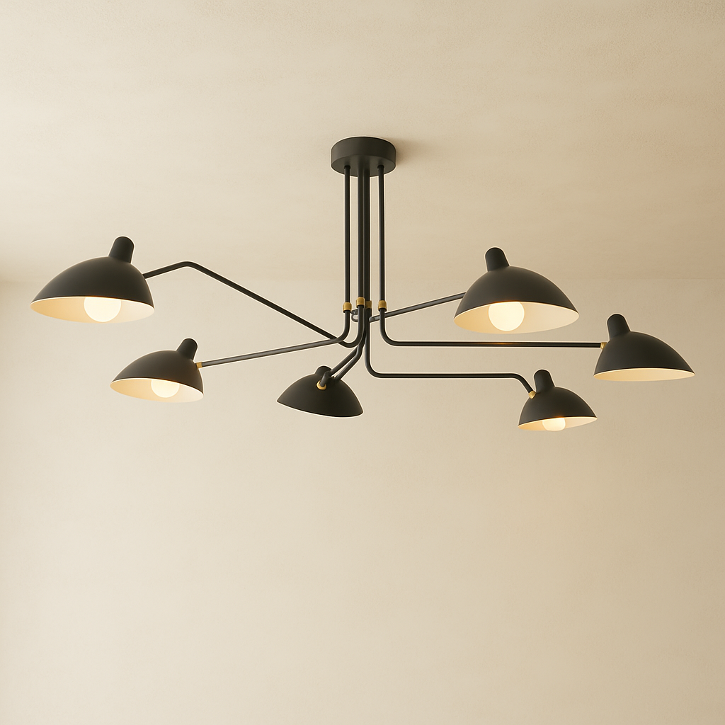 Ambilux | Contemporary Serge Mouille Ceiling Light for Modern Interiors 4