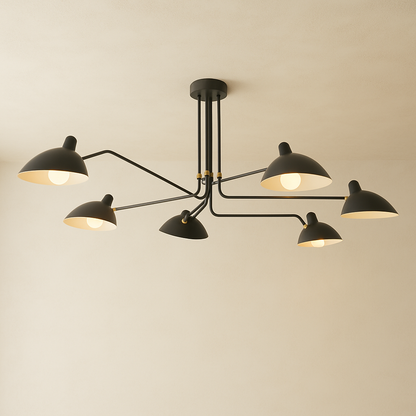 Ambilux | Contemporary Serge Mouille Ceiling Light for Modern Interiors 4