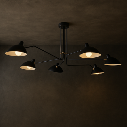Ambilux | Contemporary Serge Mouille Ceiling Light for Modern Interiors 5