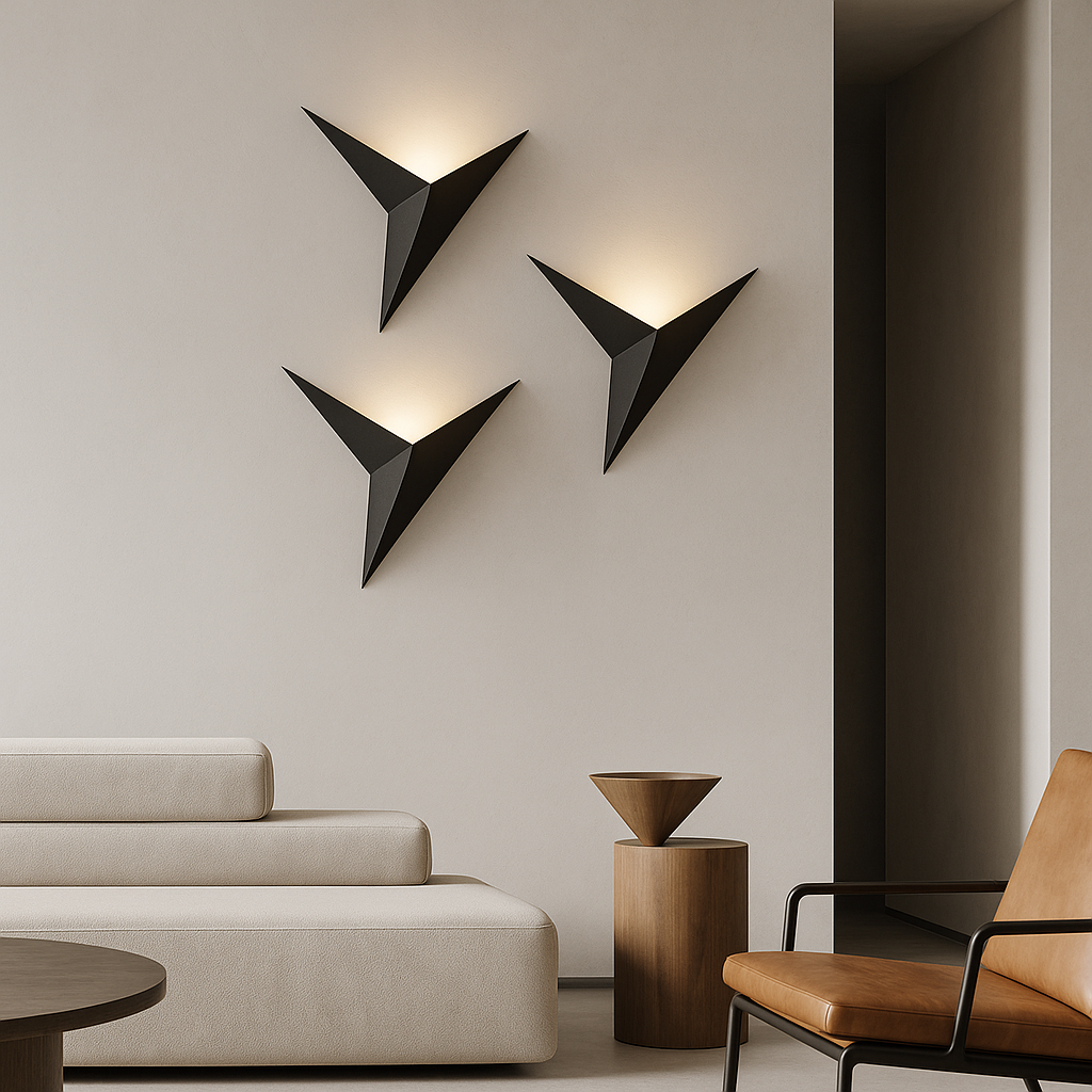 Modern Bird Shaped Wall Light for Living Rooms - Lusomart