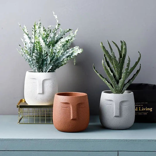 Unique Handcrafted Planter Pot - Lusomart