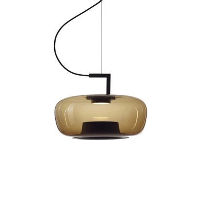 Amvora | Modern Glass Pendant Light for Living & Dining Rooms 12
