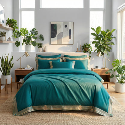 Luxurious Soft Cotton Bedding Set For Home Decor