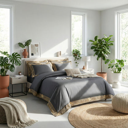 Luxurious Soft Cotton Bedding Set For Home Decor
