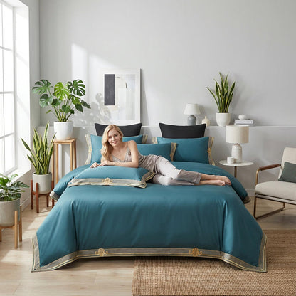 Luxurious Soft Cotton Bedding Set For Home Decor
