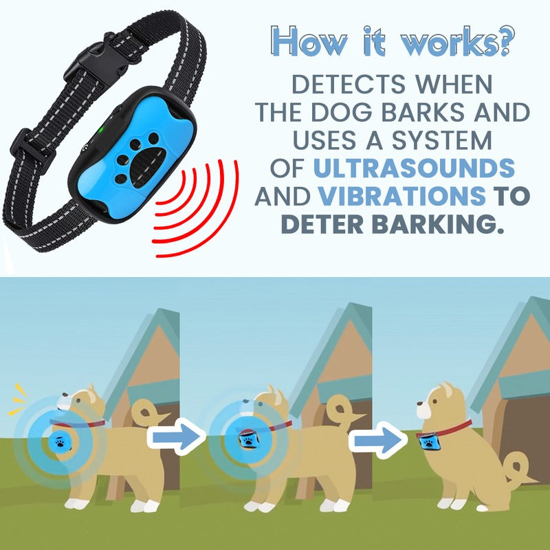 Humane Dog Barking Control Collar No Shock