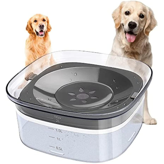 Spill Proof Pet Water Bowl with Easy Drink Design - Lusomart