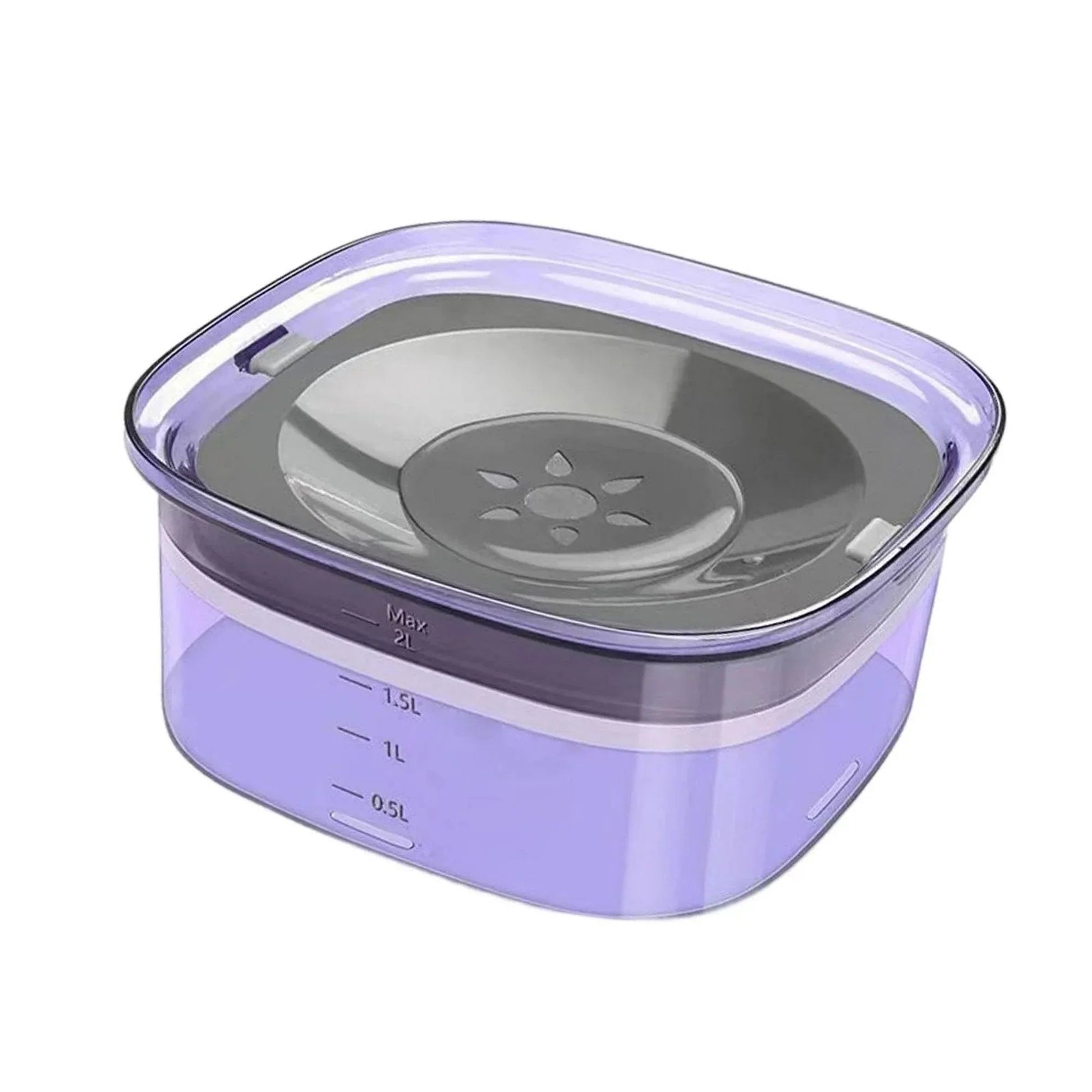Anti-Spill Drinking Bowl for Pets – 2 Liter Capacity, Splash-Resistant Design 2