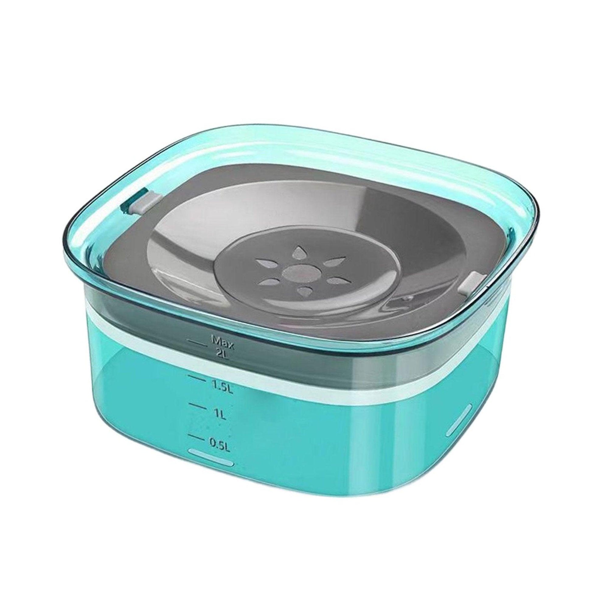 Anti-Spill Drinking Bowl for Pets – 2 Liter Capacity, Splash-Resistant Design 3