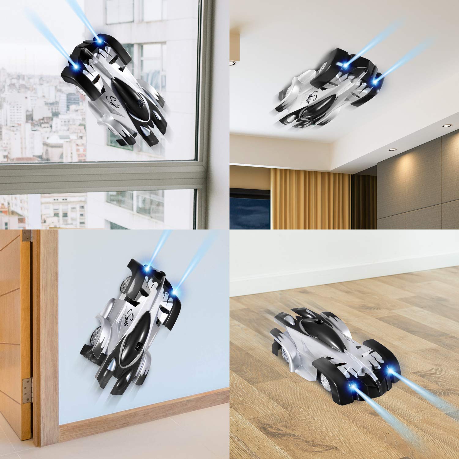 Anti-gravity car | Drive on walls and ceilings - remote-controlled car 1