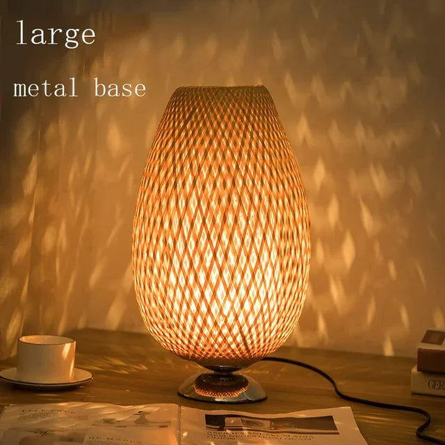 Natural Bamboo Desk Light