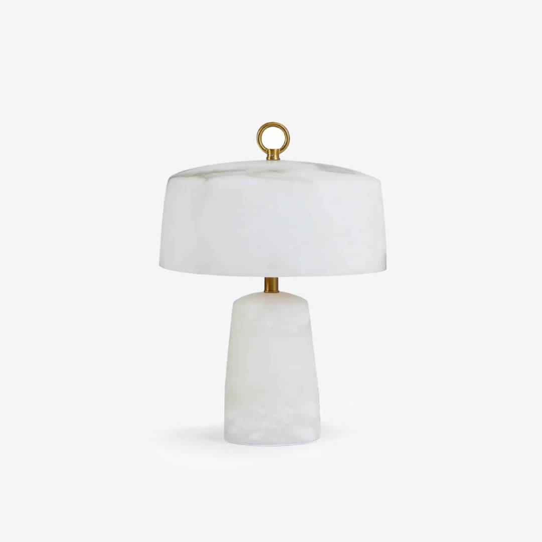 White Bedside Table Lamp For Classic Home Decor