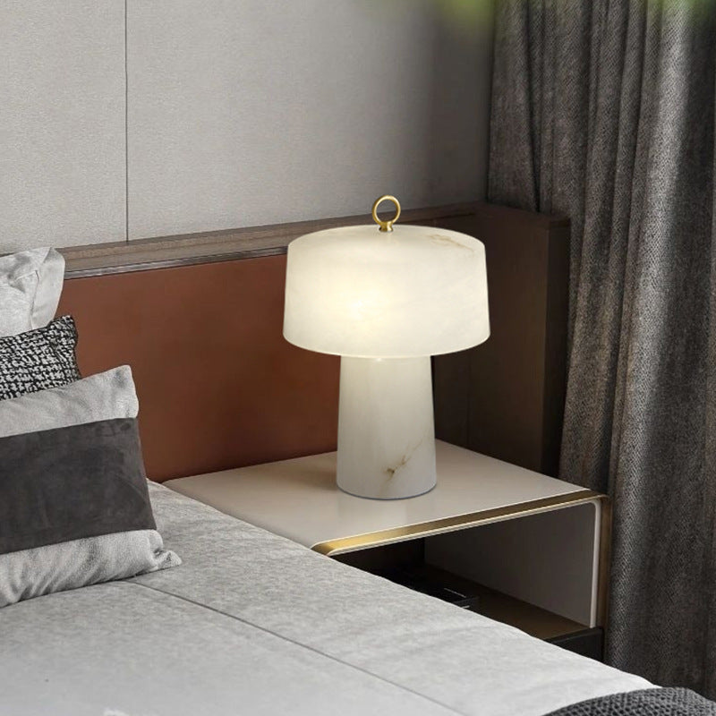 White Bedside Table Lamp For Classic Home Decor