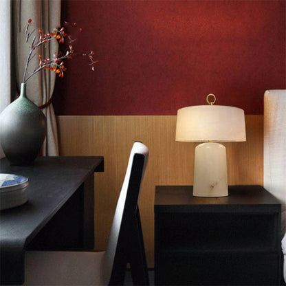 White Bedside Table Lamp For Classic Home Decor