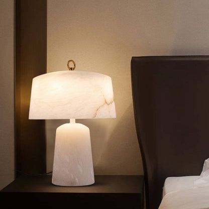 White Bedside Table Lamp For Classic Home Decor