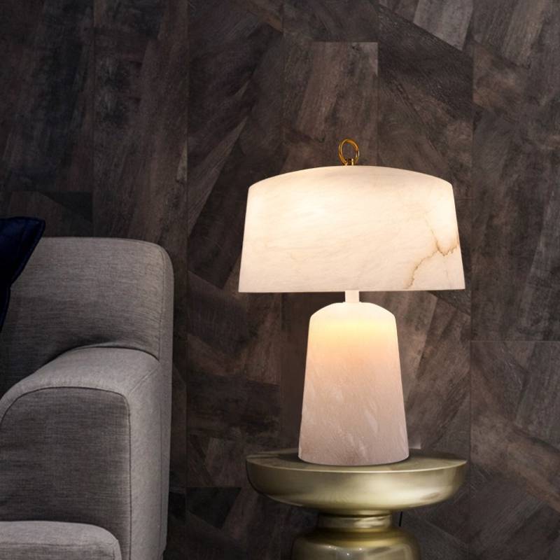 White Bedside Table Lamp For Classic Home Decor