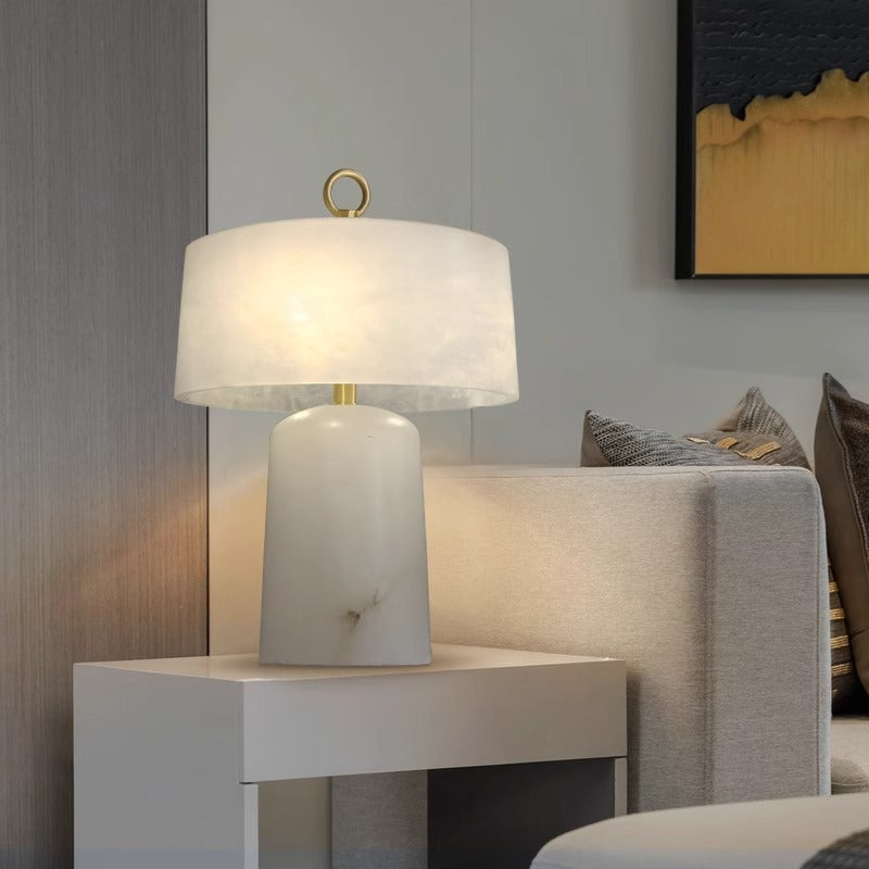 White Bedside Table Lamp For Classic Home Decor