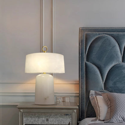 White Bedside Table Lamp For Classic Home Decor