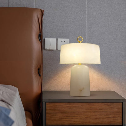 White Bedside Table Lamp For Classic Home Decor