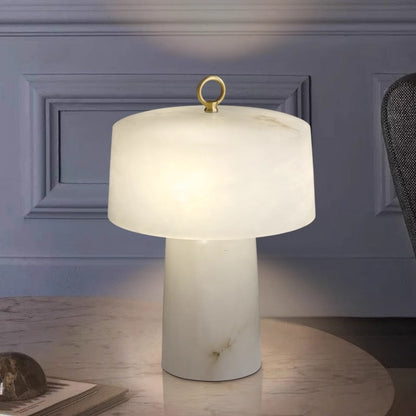 White Bedside Table Lamp For Classic Home Decor