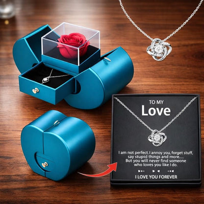 Beautiful Floral Wooden Jewelry Box