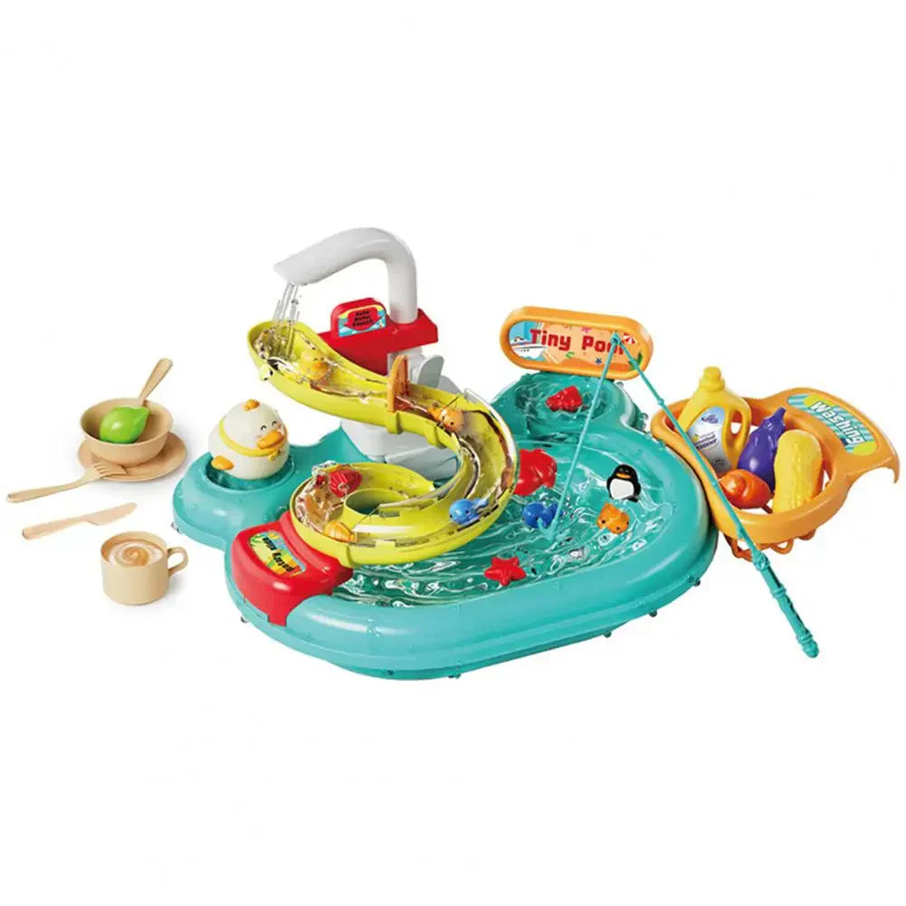 AquaChef™ – Interactive Water Play Kitchen for Kids – Splashing Fun 1