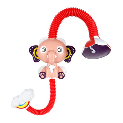 Colorful Elephant Bath Toy with Water Cups for Kids - Lusomart