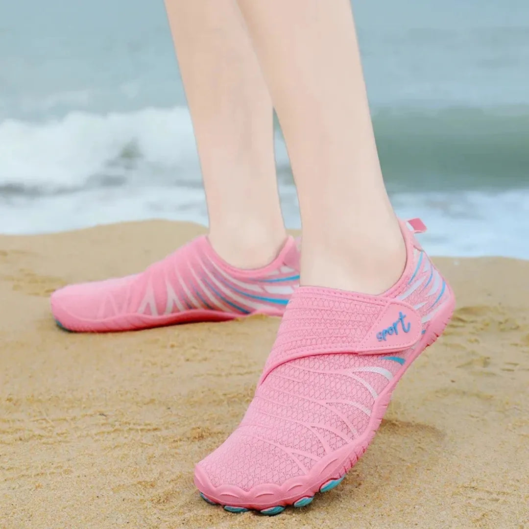 AquaFlex | Comfortable Lightweight Swim Shoes for Women with Velcro 3
