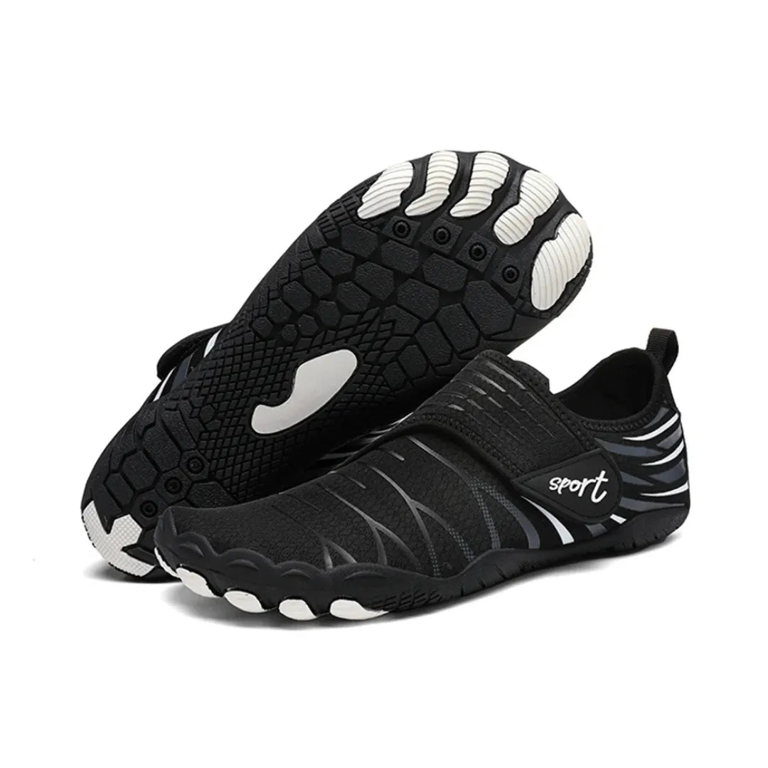 AquaFlex | Comfortable Lightweight Swim Shoes for Women with Velcro 9