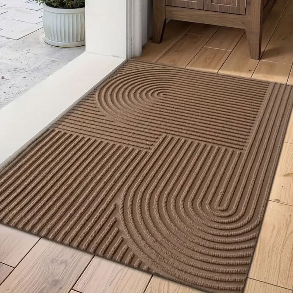 AquaFlow | Elegant Absorbent Microfiber Door Mat with Non-Slip Backing 4