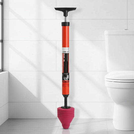 Heavy Duty Quick Plunge Toilet Unblocker Tool - Lusomart