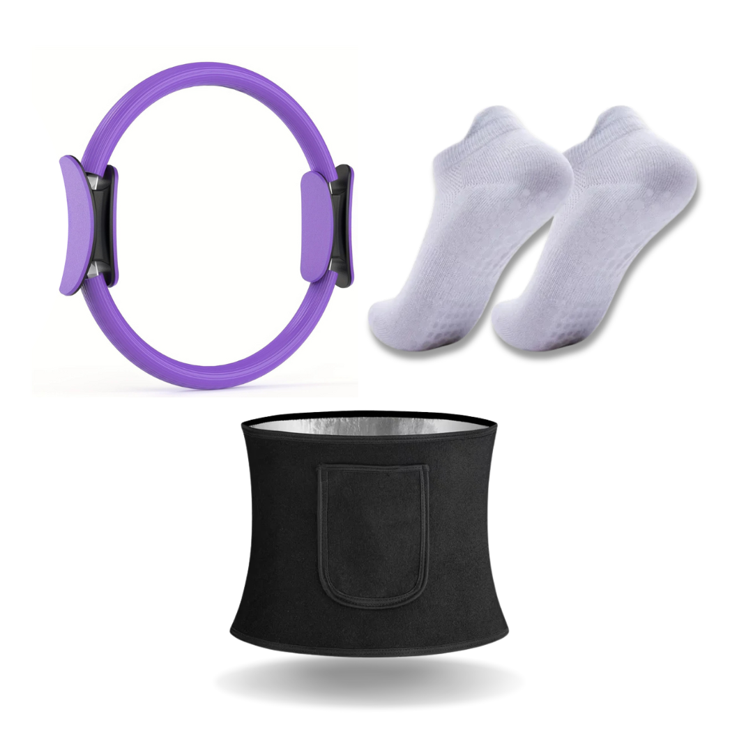 Essential Pilates Fitness Kit for Home Exercise - Lusomart