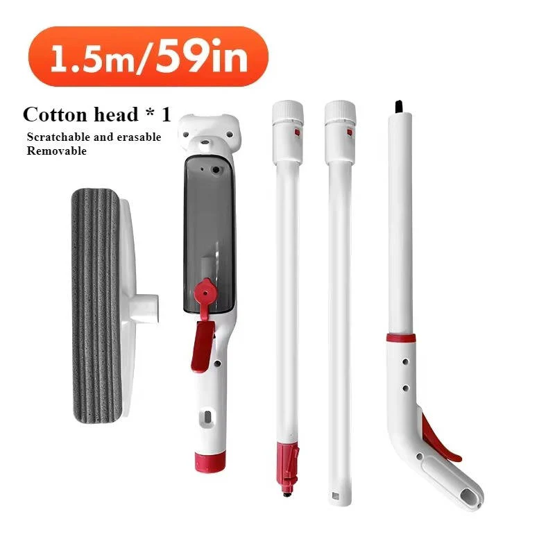 AquaGlide | Efficient Telescopic Window Cleaner for Streak-Free Shine 4