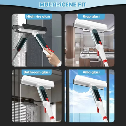 AquaGlide | Efficient Telescopic Window Cleaner for Streak-Free Shine 5