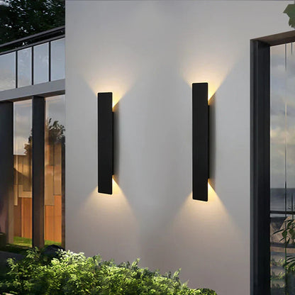 AquaGlow | Elegant Modern Waterproof LED Strip Wall Lamp 1