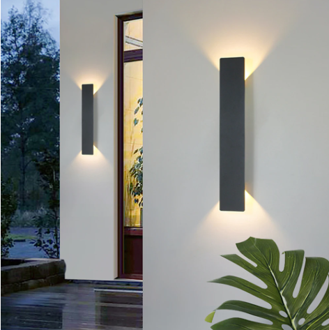 AquaGlow | Elegant Modern Waterproof LED Strip Wall Lamp 3