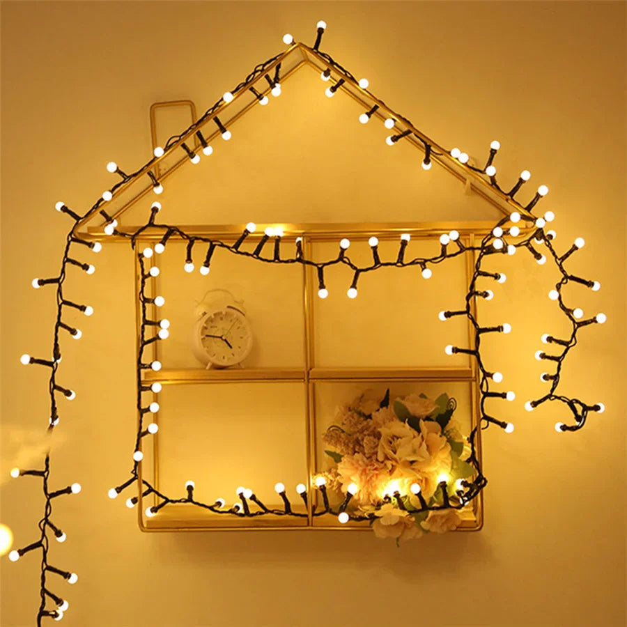 AquaGlow | Vibrant Waterproof Outdoor String Lights for Patio and Party 4