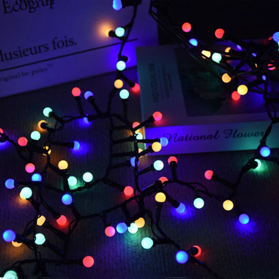 AquaGlow | Vibrant Waterproof Outdoor String Lights for Patio and Party 5