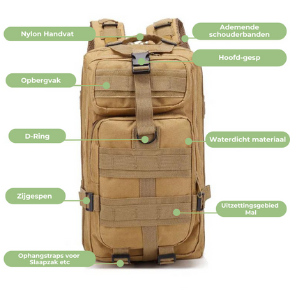 AquaGuard | Durable Spacious Waterproof Adventure Backpack 6