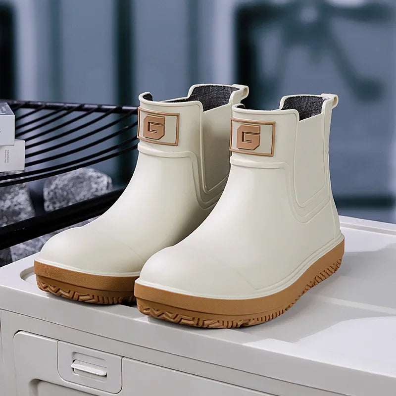 AquaGuard | Stylish Lightweight Waterproof Rubber Rain Boots for Women 7