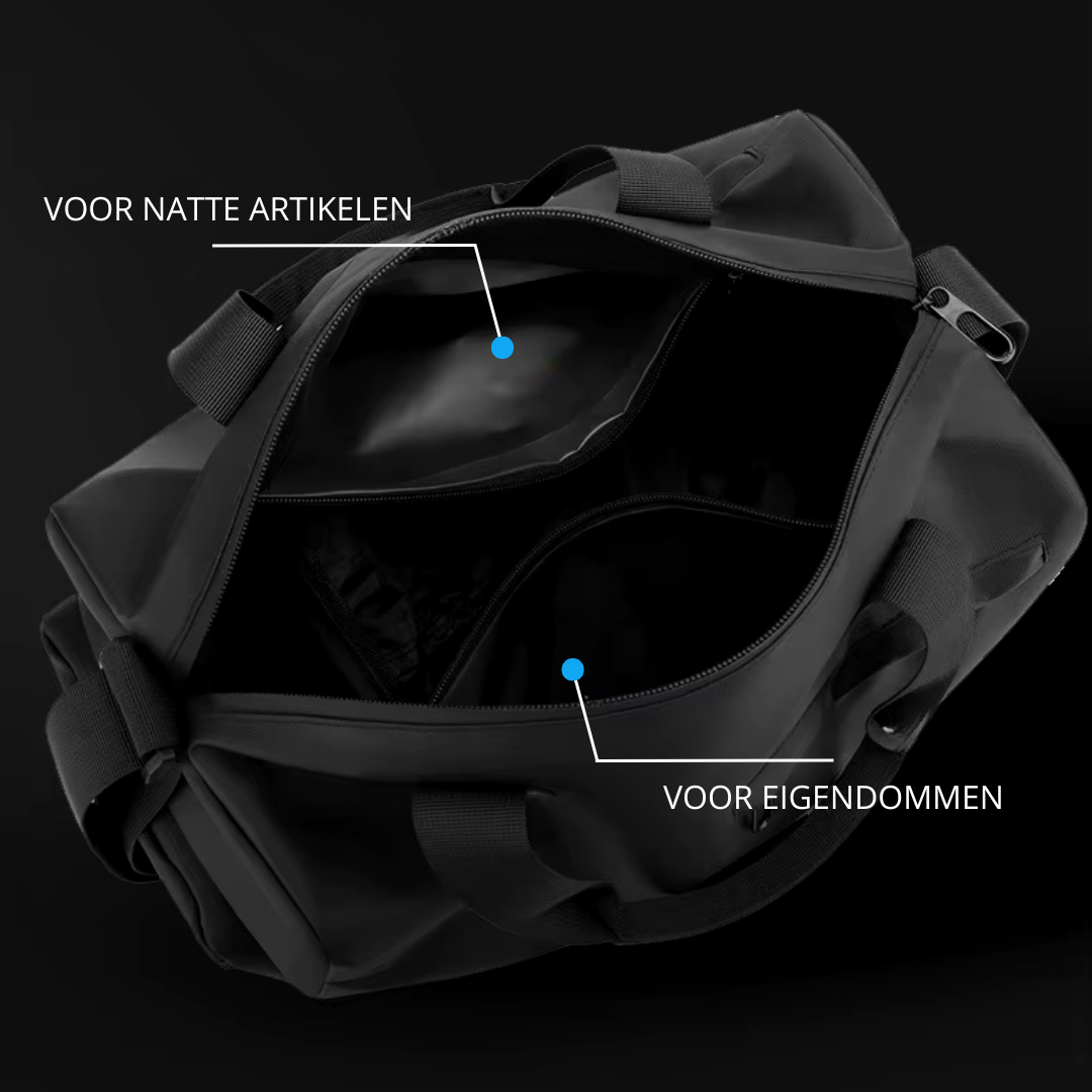 AquaGuard | Stylish Waterproof Small Gym Bag with Shoe Compartment 4