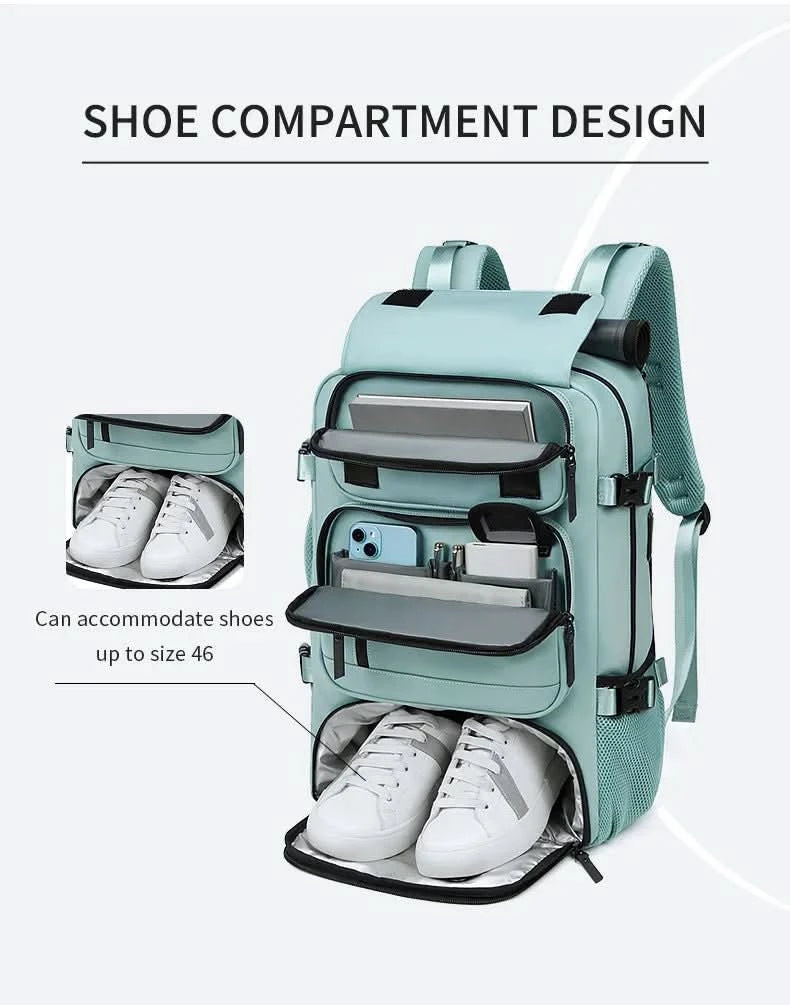 AquaGuard | Versatile Waterproof Travel Backpack with USB Charging Port 4