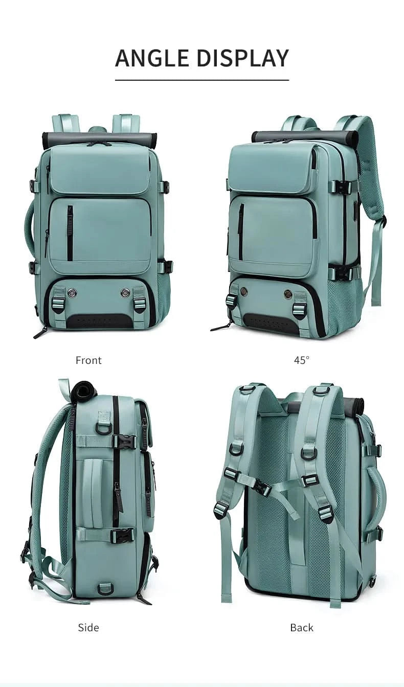 AquaGuard | Versatile Waterproof Travel Backpack with USB Charging Port 7
