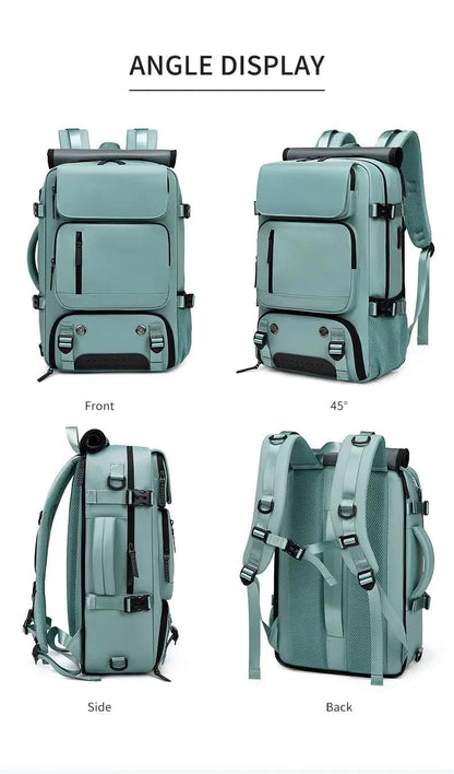 AquaGuard | Versatile Waterproof Travel Backpack with USB Charging Port 7